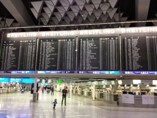 Der Frankfurter Flughafen