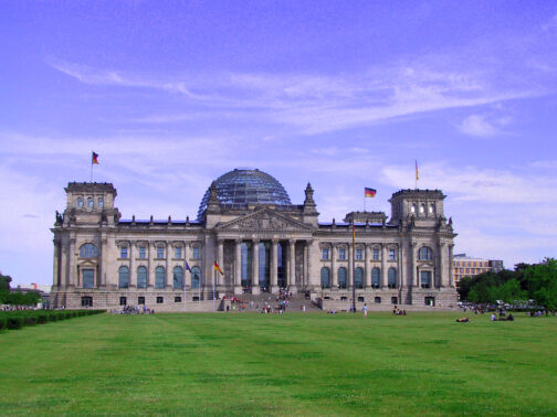 Reichstagsgebäude in Berlin