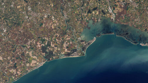 bibione luftaufnahme