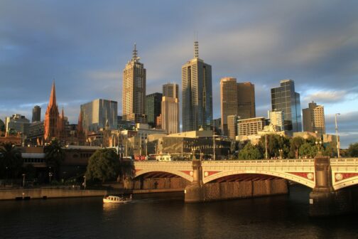 Melbourne in Australien