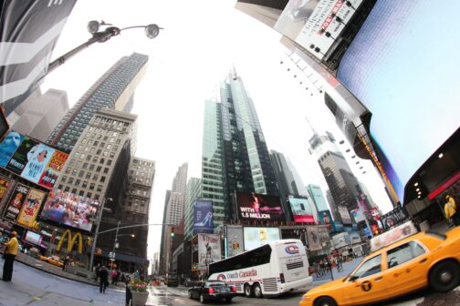 Times Square in New York City