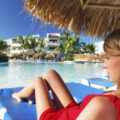 Urlauberin
