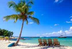 Tropischer Strand Dominikanische Republik