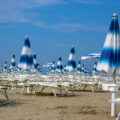 Italienische Adria - Sonnenschirme