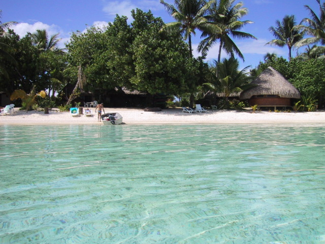 Strand auf Bora Bora