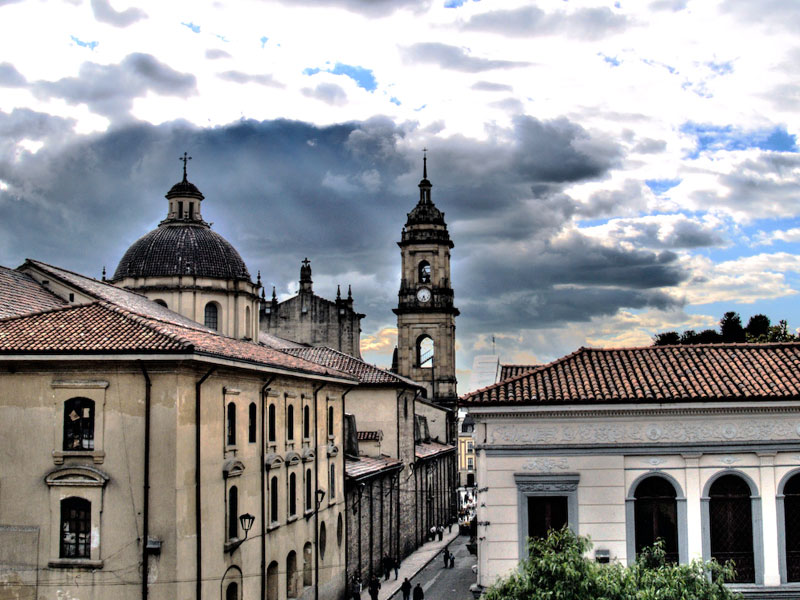 Kathedrale am Plaza Bolívar in Bogotá