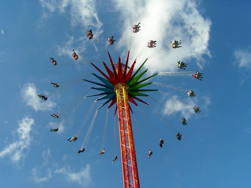 Karussell auf dem Münchner Oktoberfest