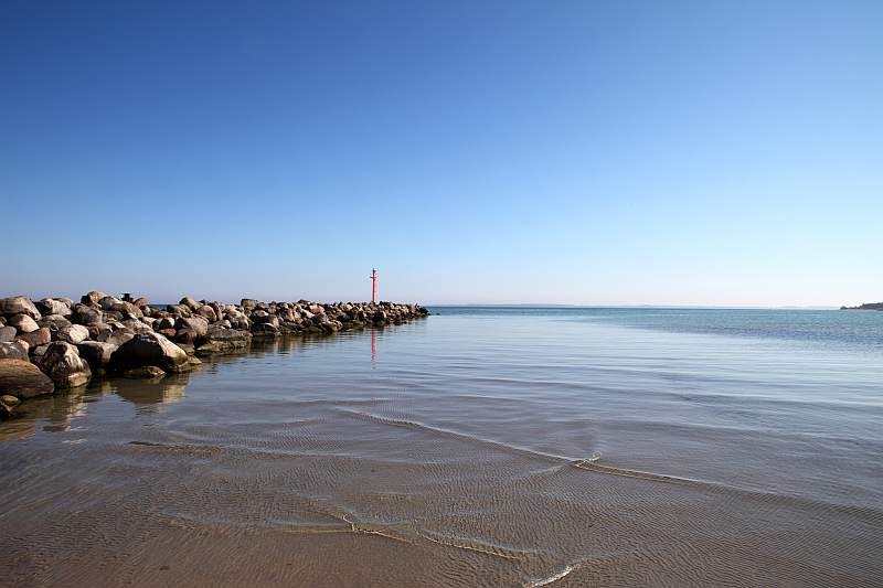 An der deutschen Ostseeküste