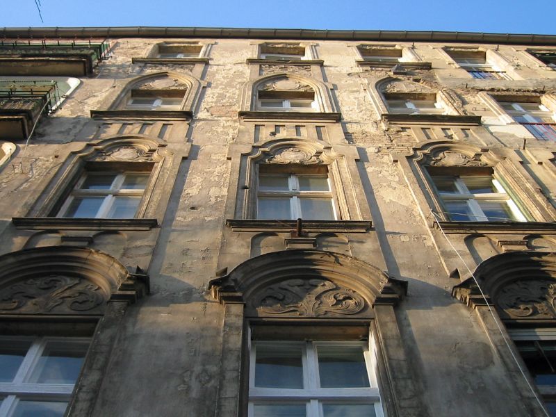 Hausfassade im berliner Szeneviertel Prenzlauer Berg