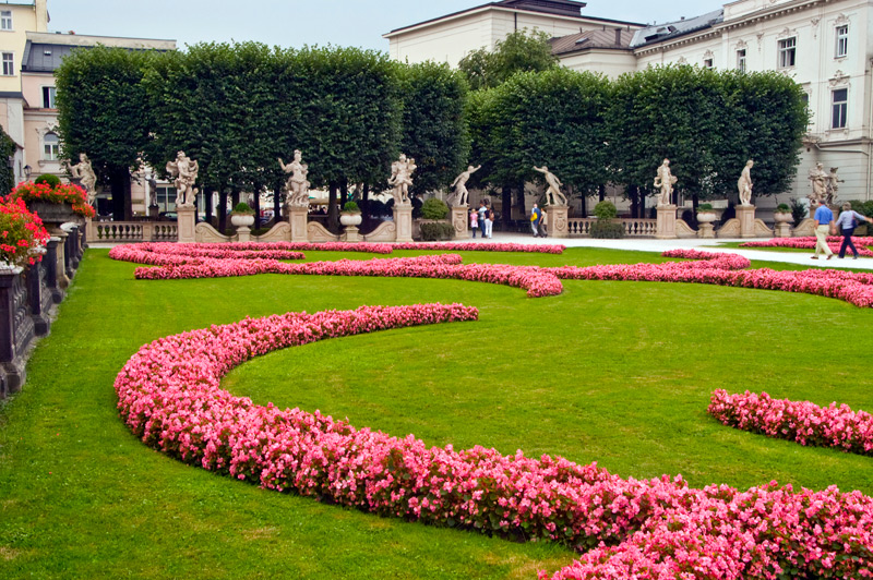 Einen Ausflug in den Salzburger Mirabellgarten