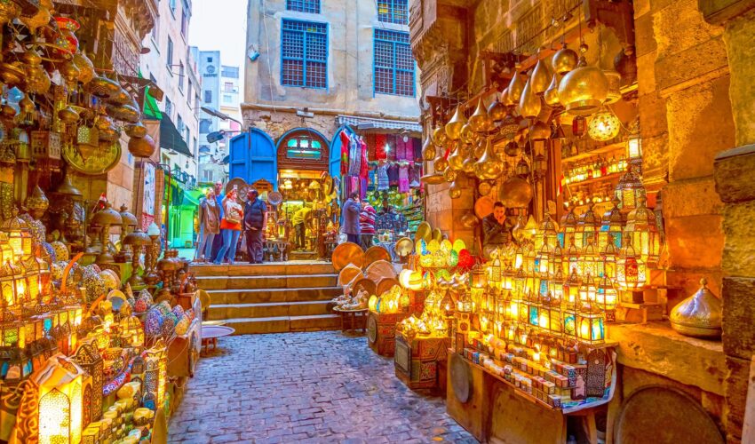 Kairo Ägypten Shopping Basar