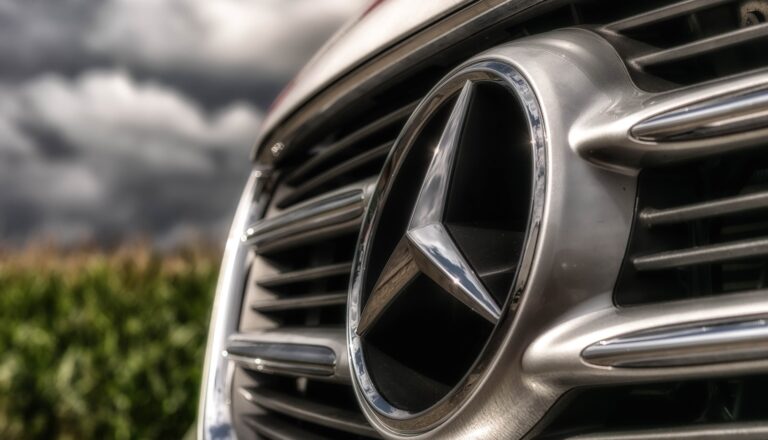 Mercedes-Stern Kühlergrill