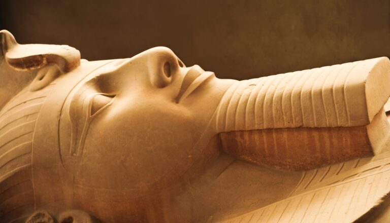Ramses II im Memphis Museum