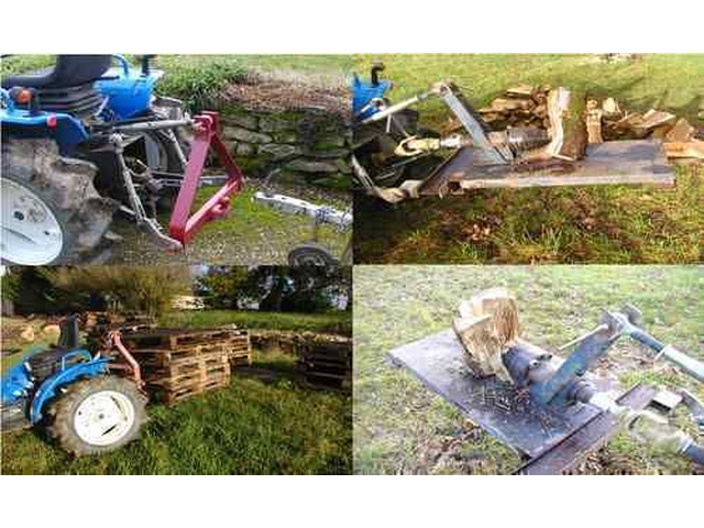 Urgent Donner En Bonnes Etat Oui Micro-Tracteur Isekl 4x4 TX1510 - La Carburant :DiÉSel