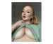 Jeune femme sérieuse coquine