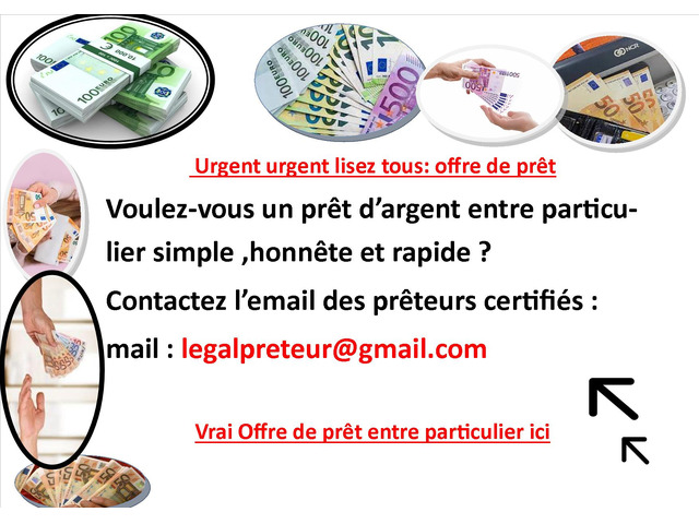 Le montant du prêt varie de 1000€ de 10 000 000€ -Bonjour a tous - Le montant du prêt varie de 1000€ de 10 000 000€ -Bonjour a tous -