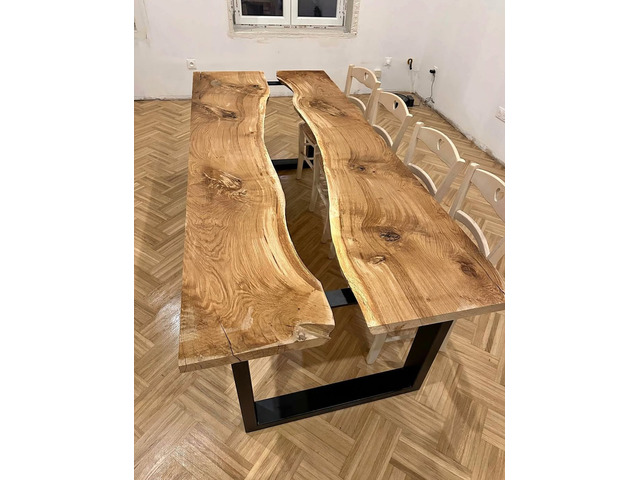 Table A Manger En ChÊNe Massif 240 X 100 cm