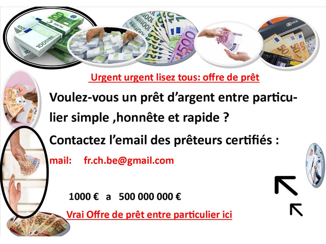 Enfin j’ai reçu mes 400 000€ , avant de recevoir ce prêt