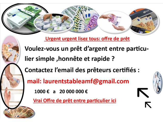 Avez-vous besoin d'un prêt