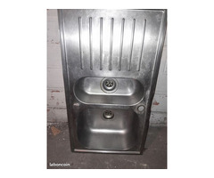Evier de Cuisine Inox a 2 Bacs
