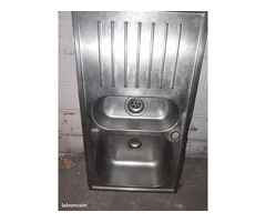 Evier de Cuisine Inox a 2 Bacs