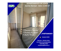 Vendo hermoso departamento en Quinta Normal