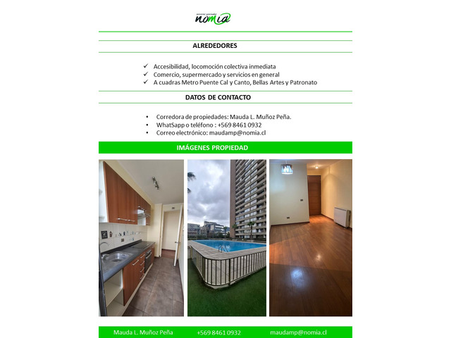 Departamento en Venta Avda. Santa María #571