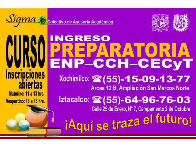 Curso de ingreso a la media superior