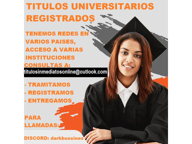 Titulos universitarios en linea