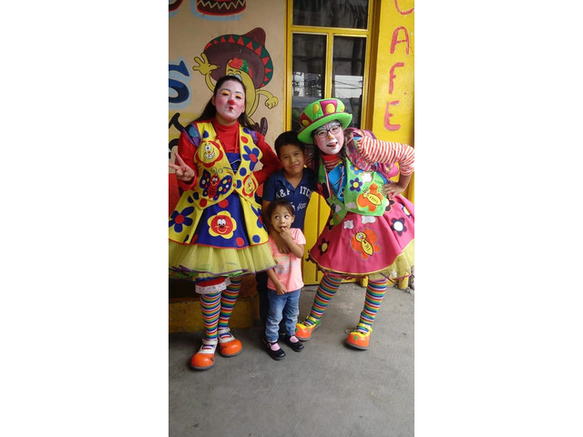 Payasos para fiestas en Chimalhuacan y zonas aledañas