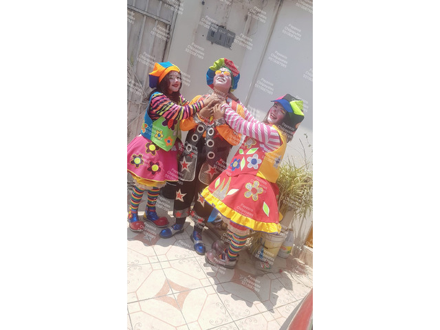 Payasos para fiestas en San Salvador Atenco y zonas aledañas