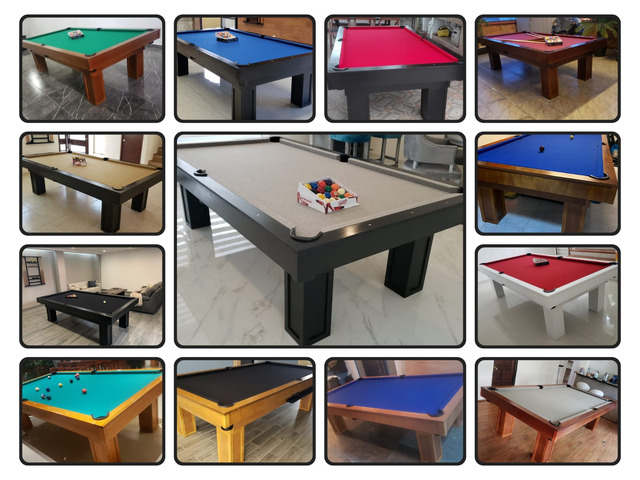 Mesa De Billar, DiseÑO Clasico.