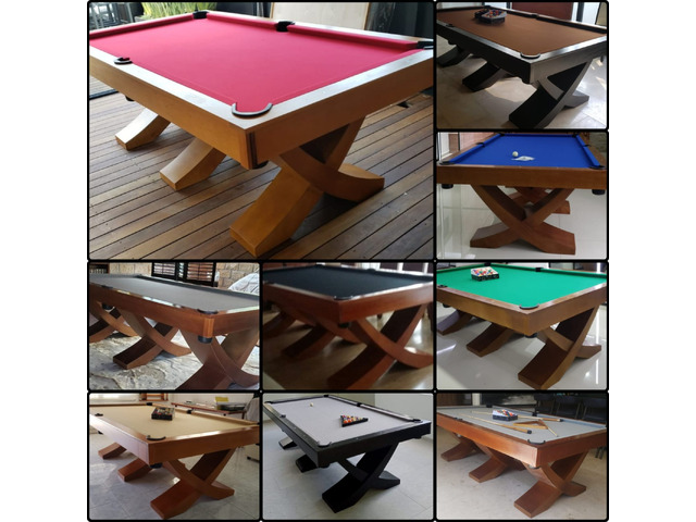 Mesa De Billar, Patas Cruzadas. Mesa De Billar, Patas Cruzadas.