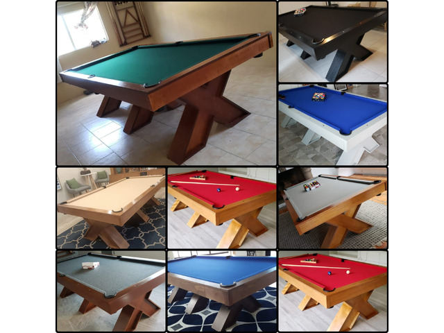 Mesa De Billar, Patas Triple X.