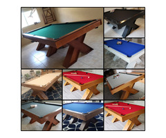 Mesa De Billar, Patas Triple X.