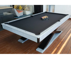 Mesa De Billar, DiseÑO Patas Laterales En X.