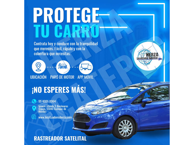 Localizador Satelital Herza Para Vehiculos