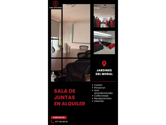 Arrendamiento de Sala de Juntas.