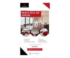 Sala de conferencias.