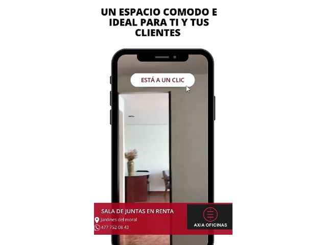 Axia oficinas, rentando un lugar EXCELENTE…