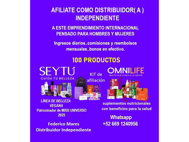 Emprendimiento Con Cosmetica Y Suplementos