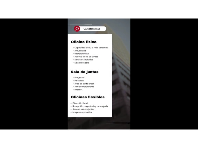 Oficinas ejecutivas y salas de juntas