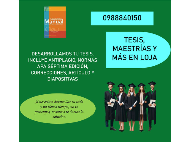 Tesis, MaestrÍAs Y MÁS