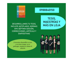 Tesis, MaestrÍAs Y MÁS