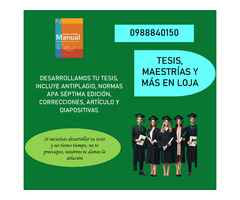 Tesis, MaestrÍAs Y MÁS