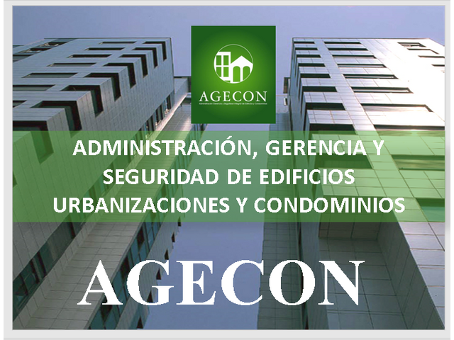 AGECON-Administración, Gerencia y Seguridad Integral de Edificios y Condominios