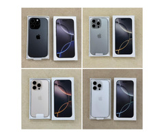 Apple iPhone 16 Pro Max, iPhone 16 Pro, iPhone 16, iPhone 16 Plus, Samsung S25 Ultra, Sony PS5 Pro