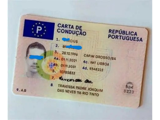 Eu ajudo-o a obter a sua carta de condução e a sua nacionalidade.