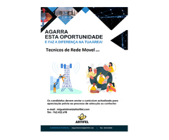 Técnicos de Rede Móvel (m/f) - Viseu