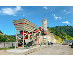 Mobile Concrete Batching Plant 100 m³/h – Ready For Immediate Delivery Mobile Concrete Batching Plant 100 m³/h – Ready For Immediate Delivery